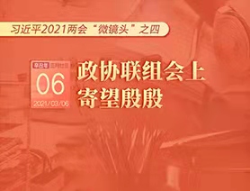 習(xí)近平2021兩會(huì)“微鏡頭”之四：3月6日 政協(xié)聯(lián)組會(huì)上，寄望殷殷