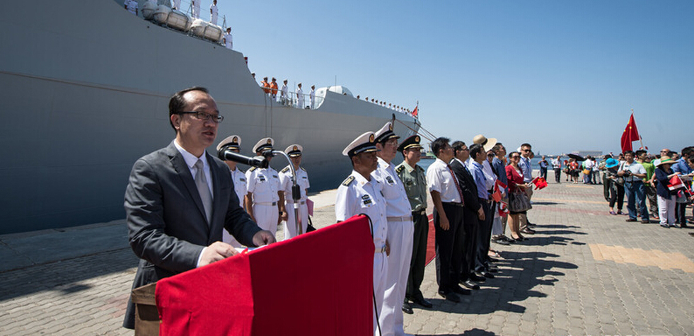 友誼、和平、交流、合作：中國海軍152艦艇編隊到訪埃及