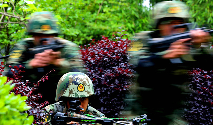 全力備戰(zhàn)G20峰會(huì) 金華武警緊貼實(shí)戰(zhàn)鍛造處突尖兵